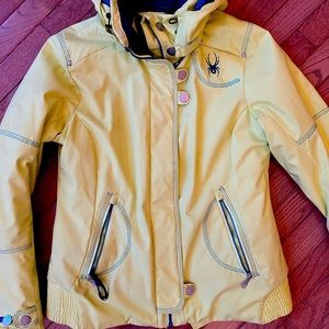 Yellow Spyder Ski Jacket